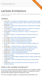 Mobile Screenshot of lambda-architecture.net
