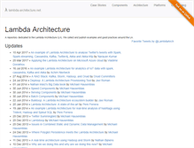 Tablet Screenshot of lambda-architecture.net